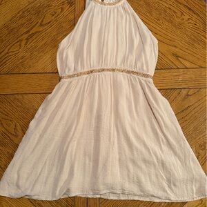 Altar'd State Cream Mini Dress